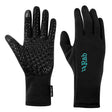 Rab Women's Power Stretch Contact Grip Gloves in Black - Pair