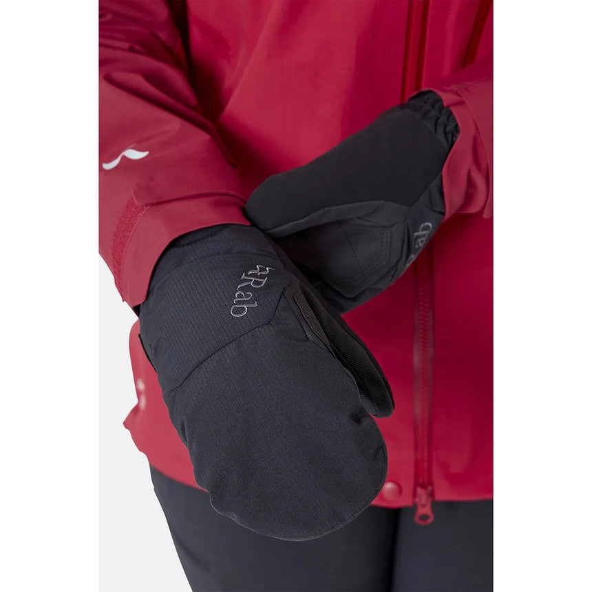 Rab Women's Storm Mitt Outdoor Action