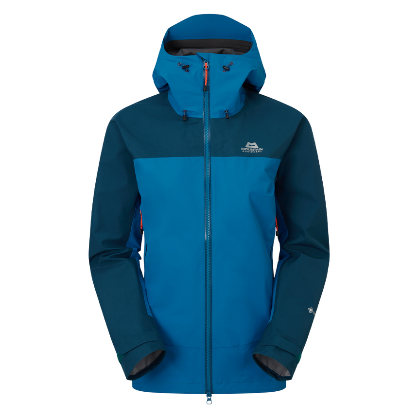 Mountain Equipment Saltoro GORE-TEX Women's Jacket Outdoor Action Mykonos/Majolica- front