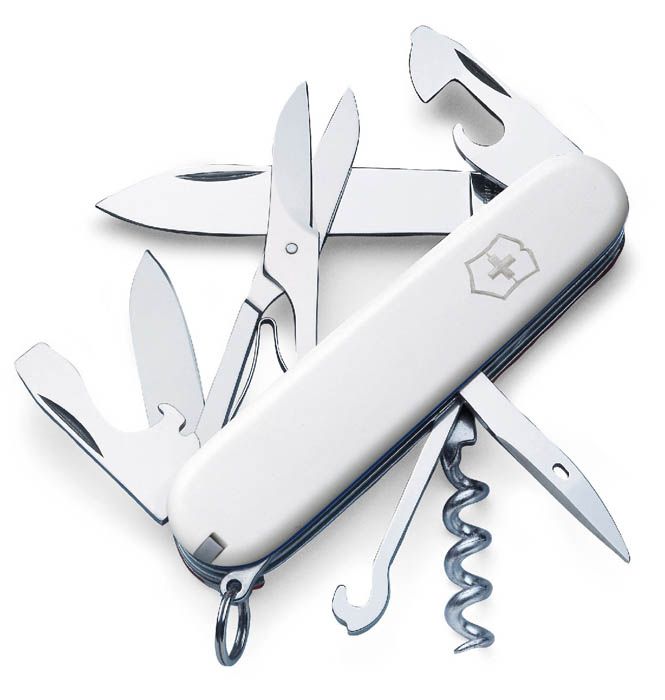 VictorinoxVictorinox Climber White Pocket KnifeOutdoor Action