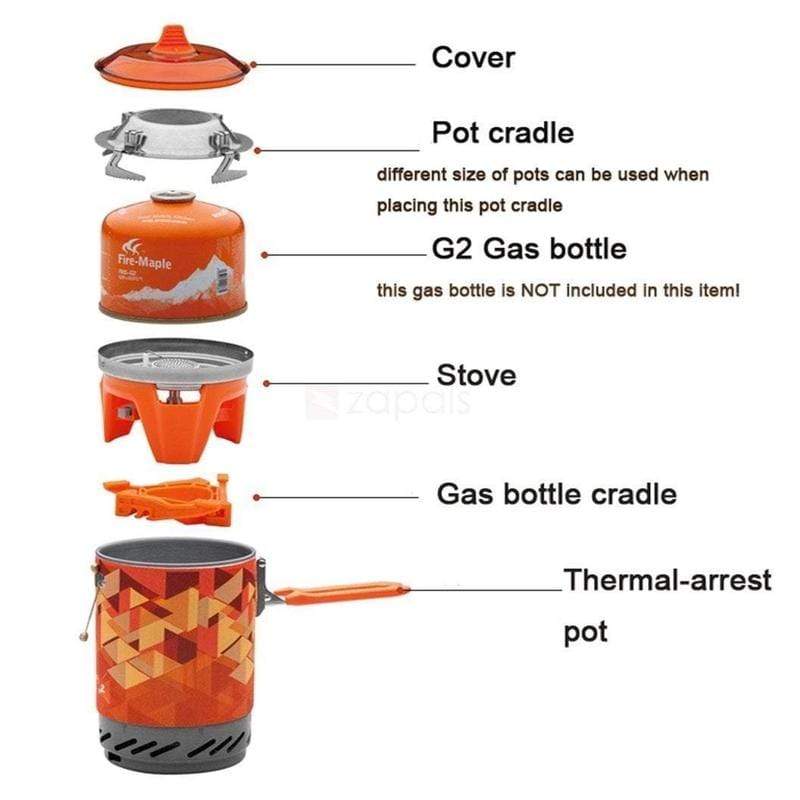 FiremapleFiremaple Cook System X2Outdoor Action