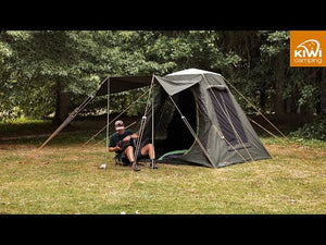 Kiwi Camping Harrier 4 Canvas Tourer Tent