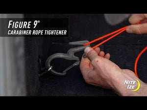 Nite Ize Figure 9 Carabiner Rope Tightener - Black