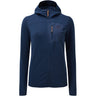 Mountain Equipment Lumiko Hooded Women's Jacket Outdoor Action Medieval Blue -  Front