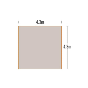 Kiwi CampingKiwi Camping Savanna 4 Deluxe Shelter C/W 2 Solid Wall CurtainsOutdoor Action