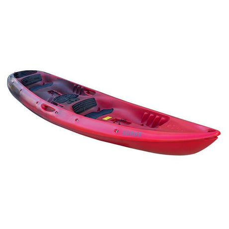 Mission Surge Kayak in Cherry Black - three-quarter