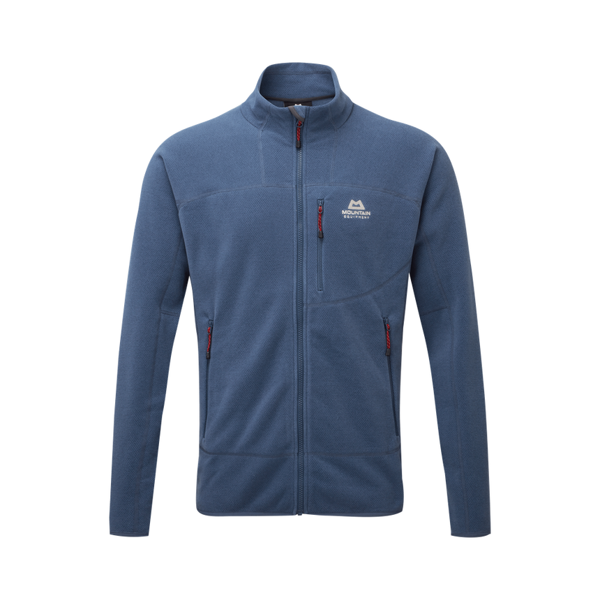 Mountain Equipment Litmus Jacket Outdoor Action Denim Blue- front