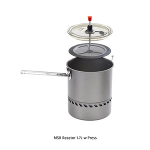 MSRMSR Coffee Press Kit ReactorOutdoor Action