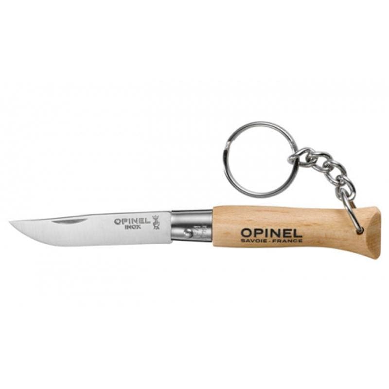 OpinelOpinel 4VRI 50mm Stainless Knife w KeyringOutdoor Action
