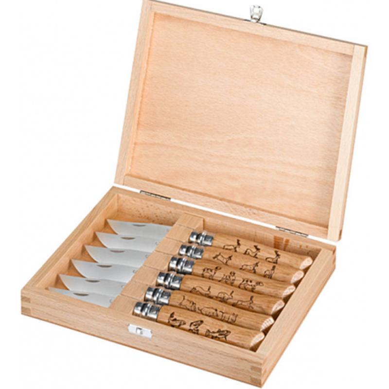 OpinelOpinel #8 Animalia Set (6 Knives)Outdoor Action