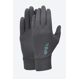 Rab Women's Flux Liner Glove Outdoor Action Black- pair