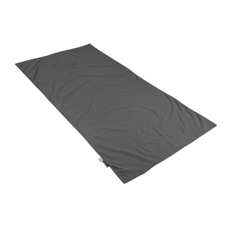 Rab Standard Poly Cotton Sleeping Bag Liner in Slate - flat lay