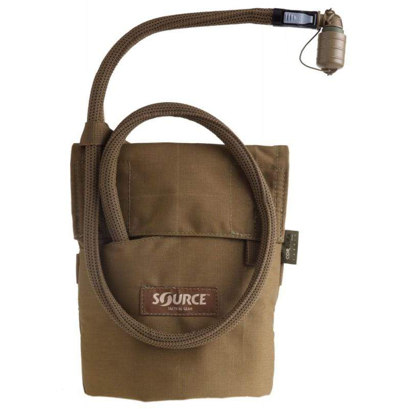 Source Kangaroo 1L Collapsible Canteen with Pouch Outdoor Action